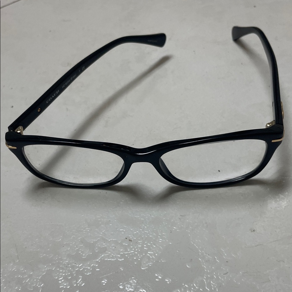 Coach model 5002 Black Rectangular Eyeglasses - image 1